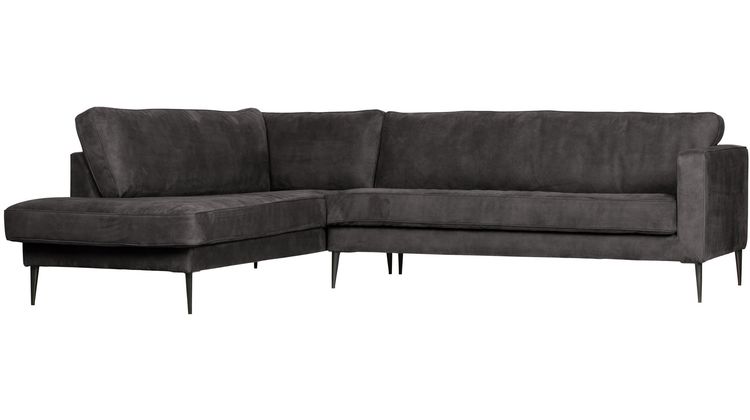 vtwonen Crew Dark Grey Hoekbank