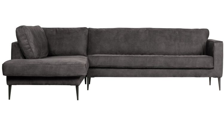 vtwonen Crew Dark Grey Hoekbank