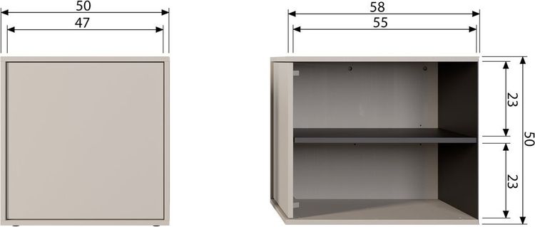 vtwonen Daily Single Opbergkast