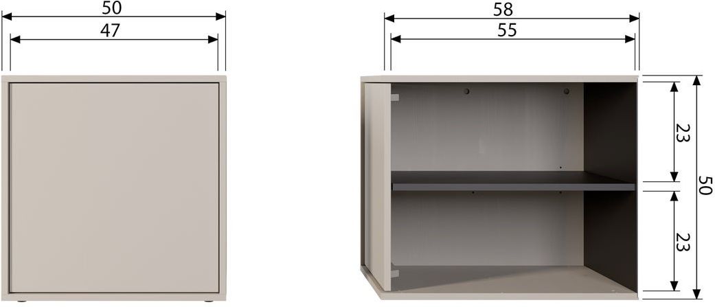 vtwonen Daily Single Opbergkast
