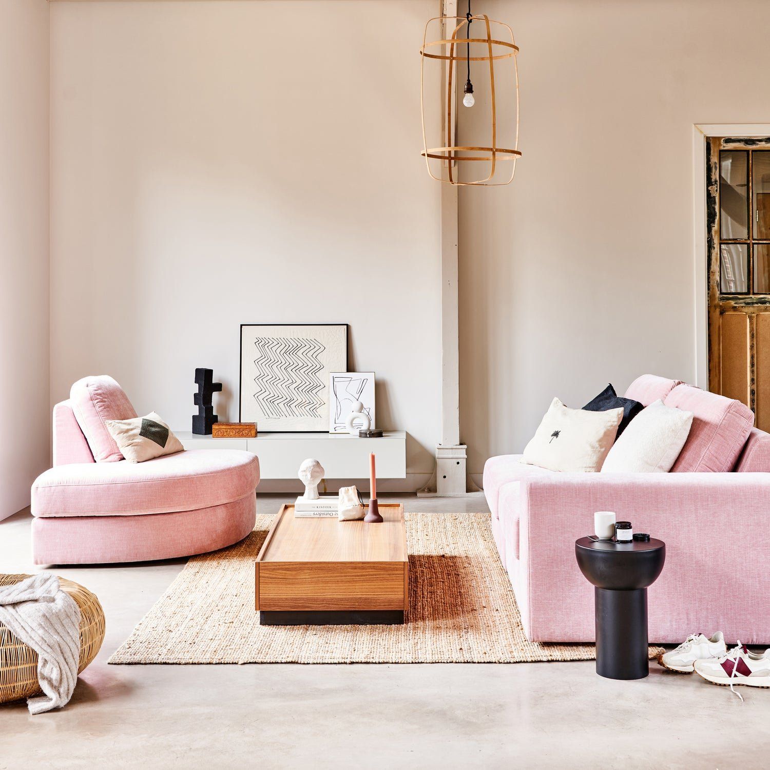 vtwonen Family 1-zits ronde hoek links Elementenbank