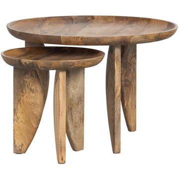 vtwonen High Heels Set van 2 Bijzettafelset