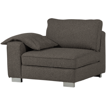 vtwonen Lazy 1-Zits met arm links Elementbank