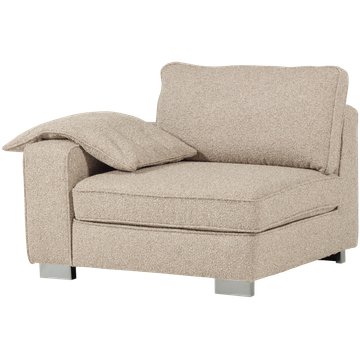 vtwonen Lazy 1-Zits met arm links Elementbank