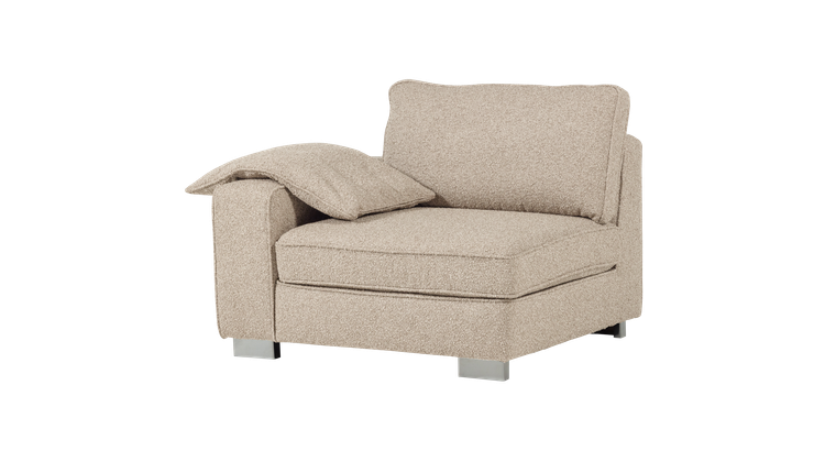 vtwonen Lazy 1-Zits met arm links Elementbank