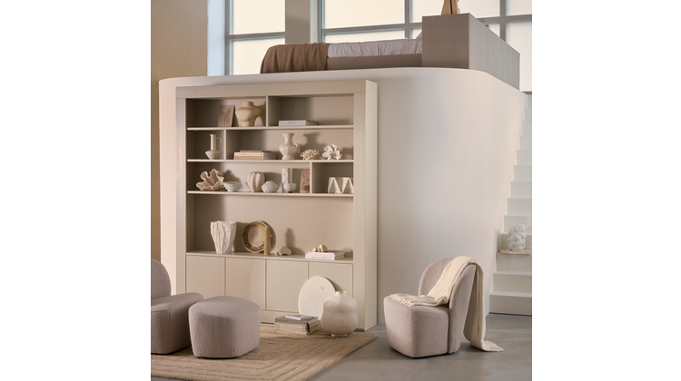 vtwonen Lofty Bouclé Fauteuil