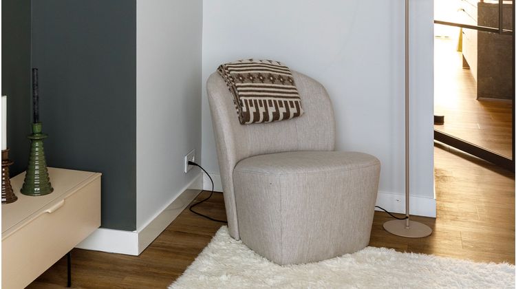 vtwonen Lofty Bouclé Fauteuil