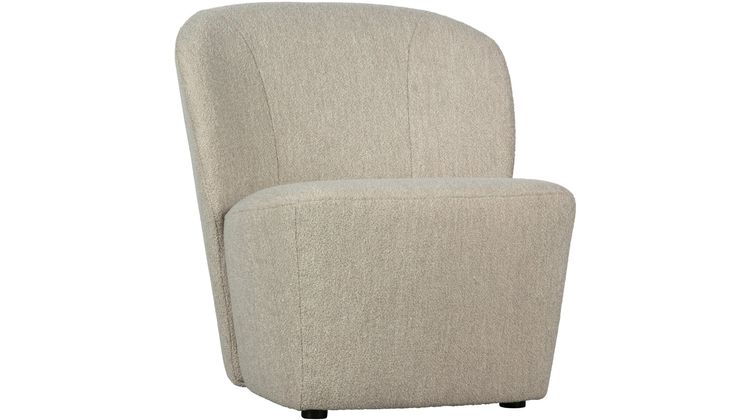 vtwonen Lofty Bouclé Fauteuil
