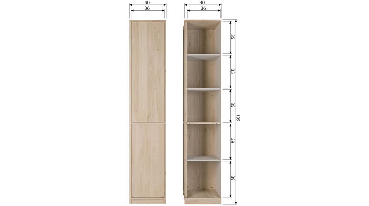 vtwonen Modulair Boven Opbergkast
