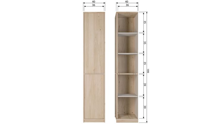 vtwonen Modulair Boven Opbergkast