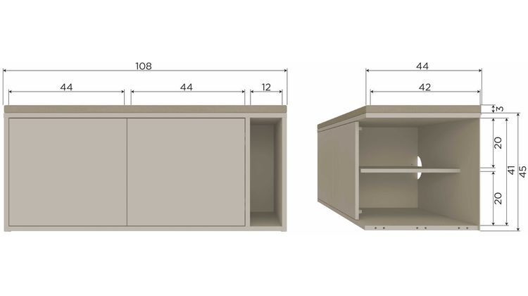 vtwonen Settle Down Kast