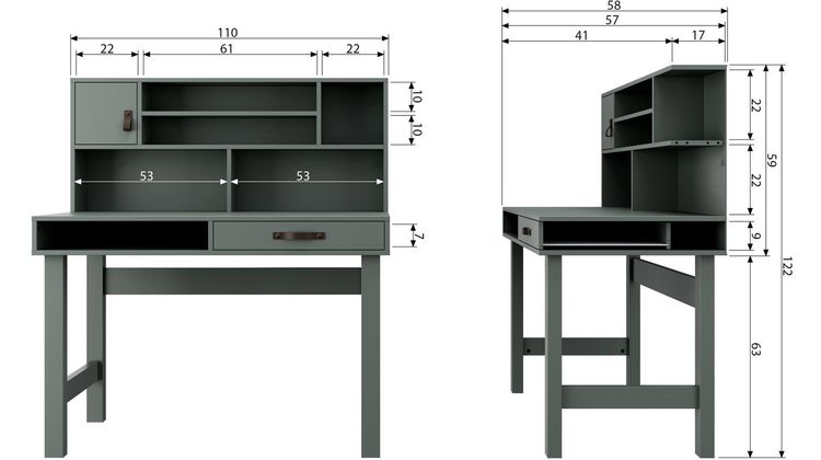 vtwonen Stage Bureautafel