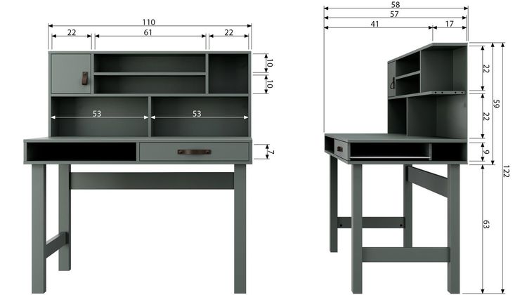 vtwonen Stage Bureautafel