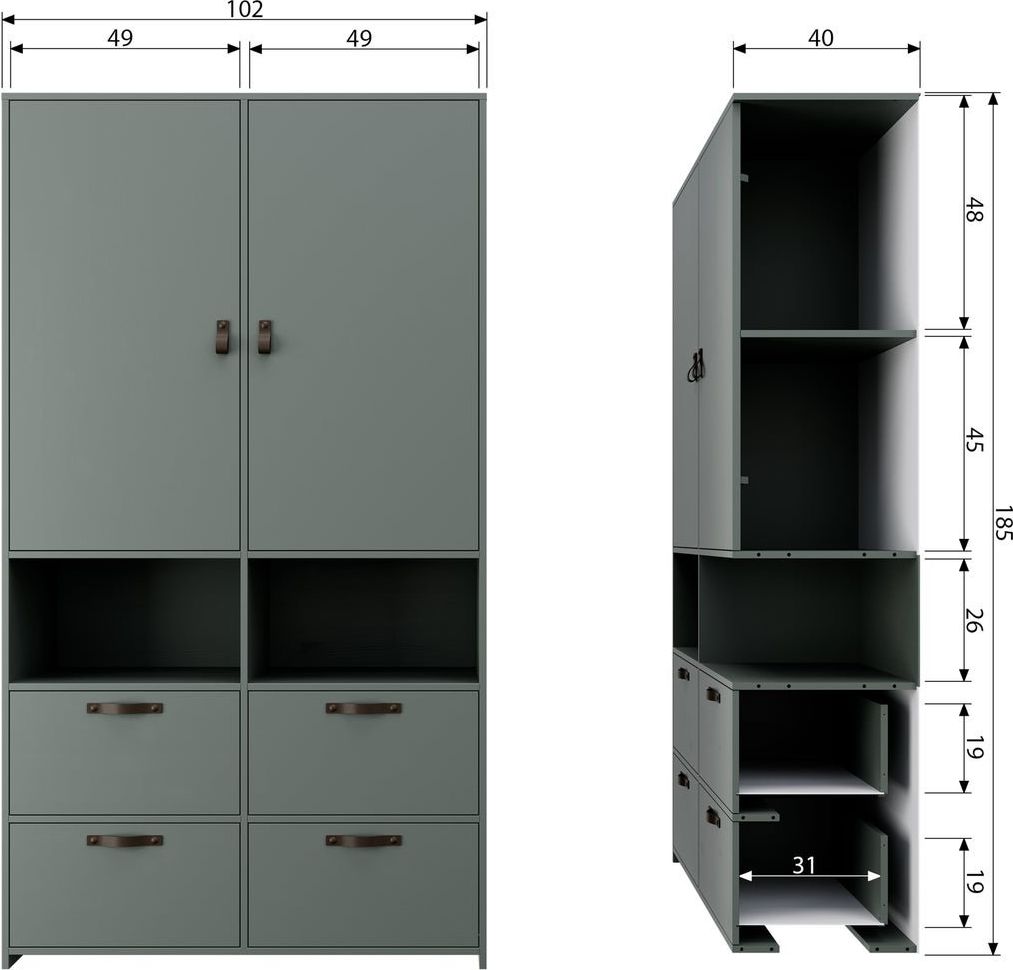 vtwonen Stage Opbergkast