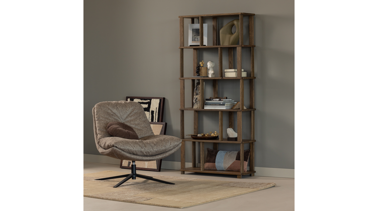 WOOOD Arve Draaifauteuil