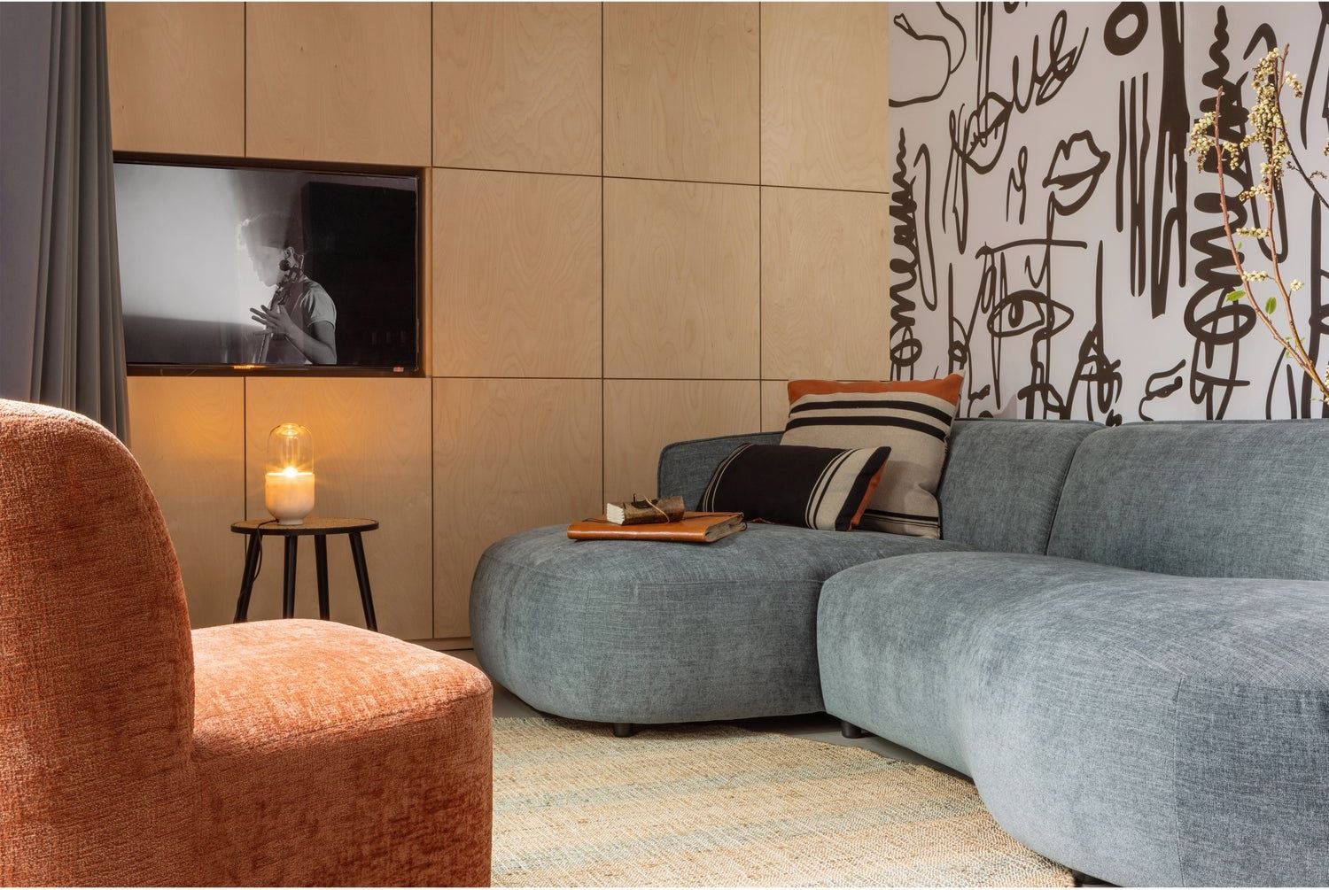 WOOOD Atty Draaifauteuil