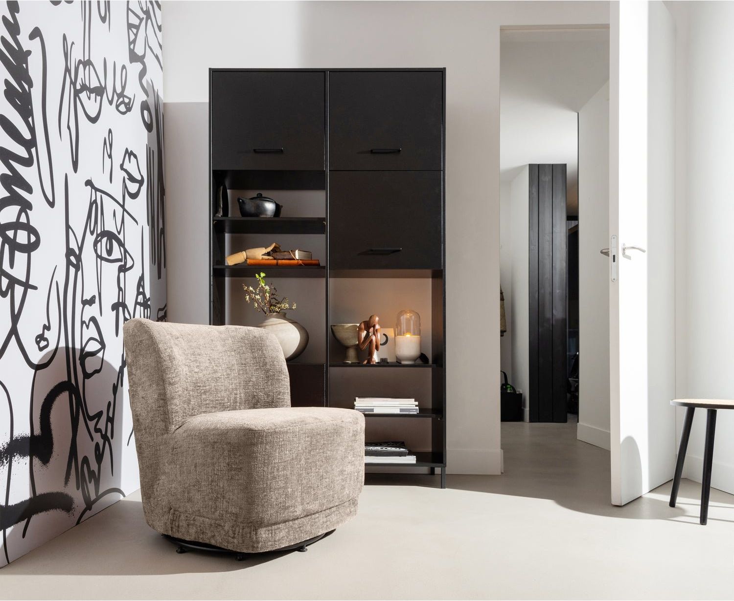 WOOOD Atty Draaifauteuil