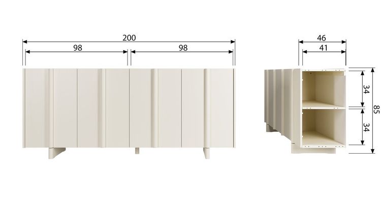 WOOOD Basu Dressoir