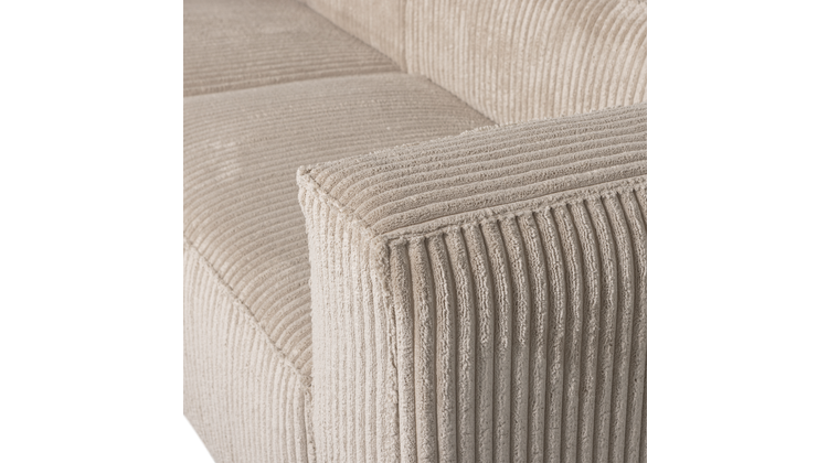 WOOOD Bean Rib Hoekbank