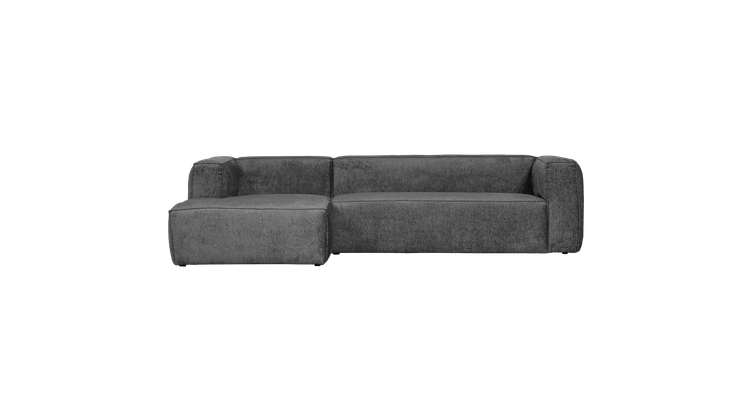 WOOOD Bean Velvet Links Hoekbank