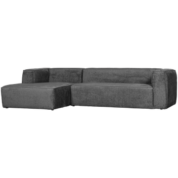 WOOOD Bean Velvet Links Hoekbank