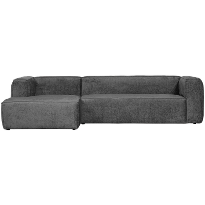 WOOOD Bean Velvet Links Hoekbank