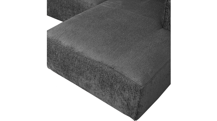 WOOOD Bean Velvet Rechts Hoekbank