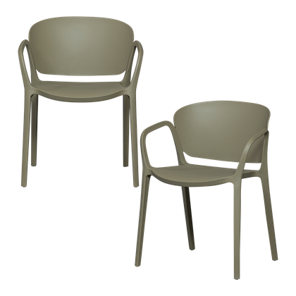 WOOOD Bent Tuinstoel