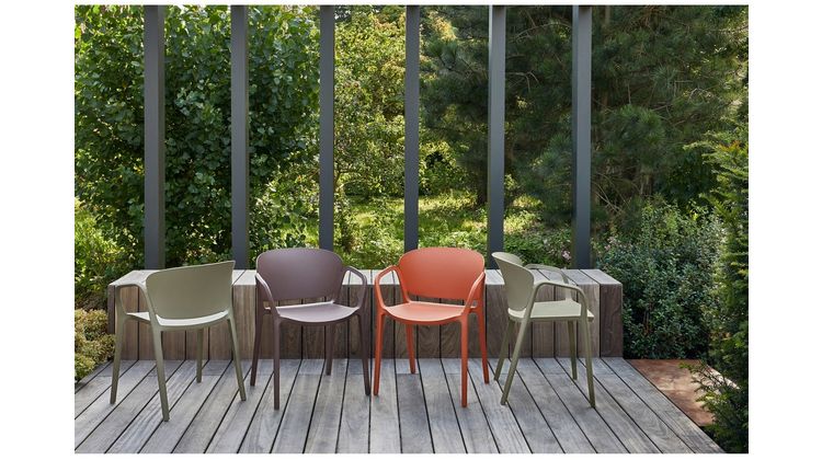 WOOOD Bent Tuinstoel