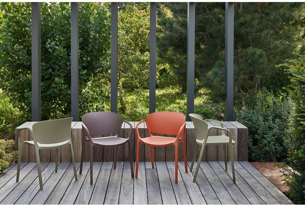 WOOOD Bent Tuinstoel