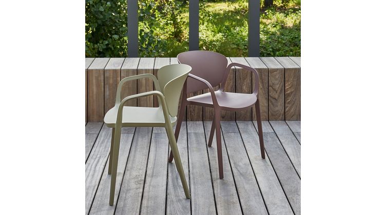 WOOOD Bent Tuinstoel