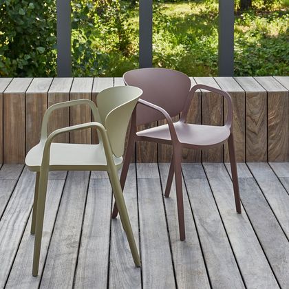 WOOOD Bent Tuinstoel