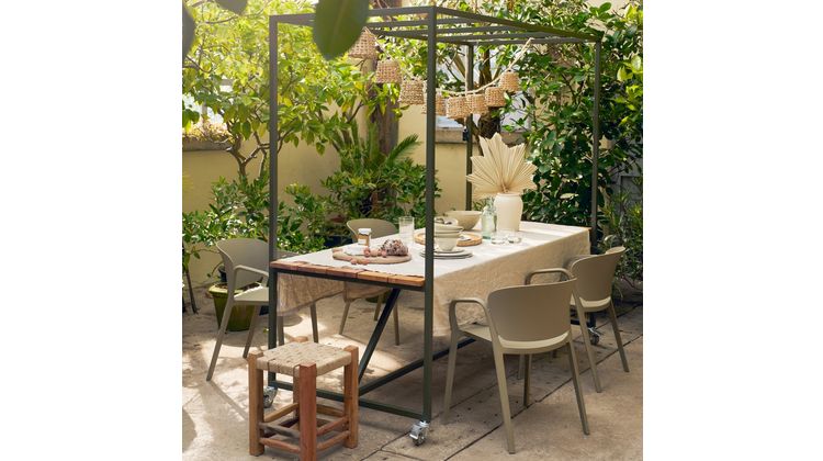 WOOOD Bent Tuinstoel