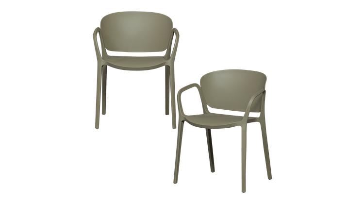 WOOOD Bent Tuinstoel