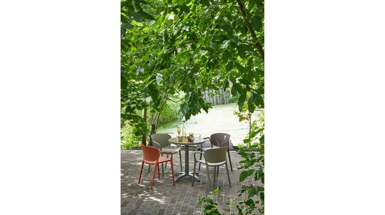 WOOOD Bent Tuinstoel