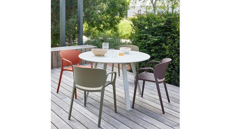 WOOOD Bent Tuinstoel