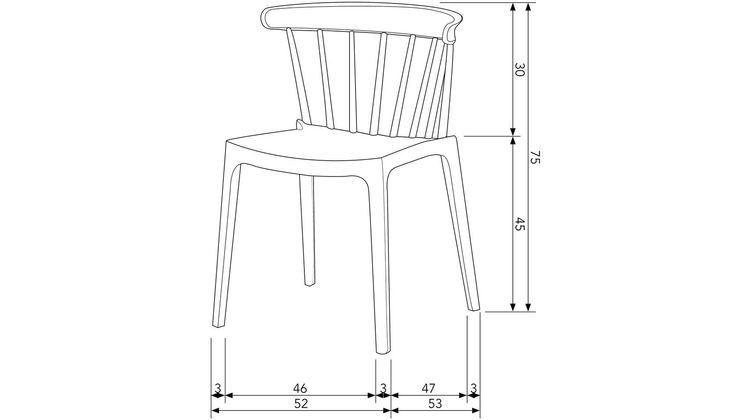 WOOOD Bliss Tuinstoel