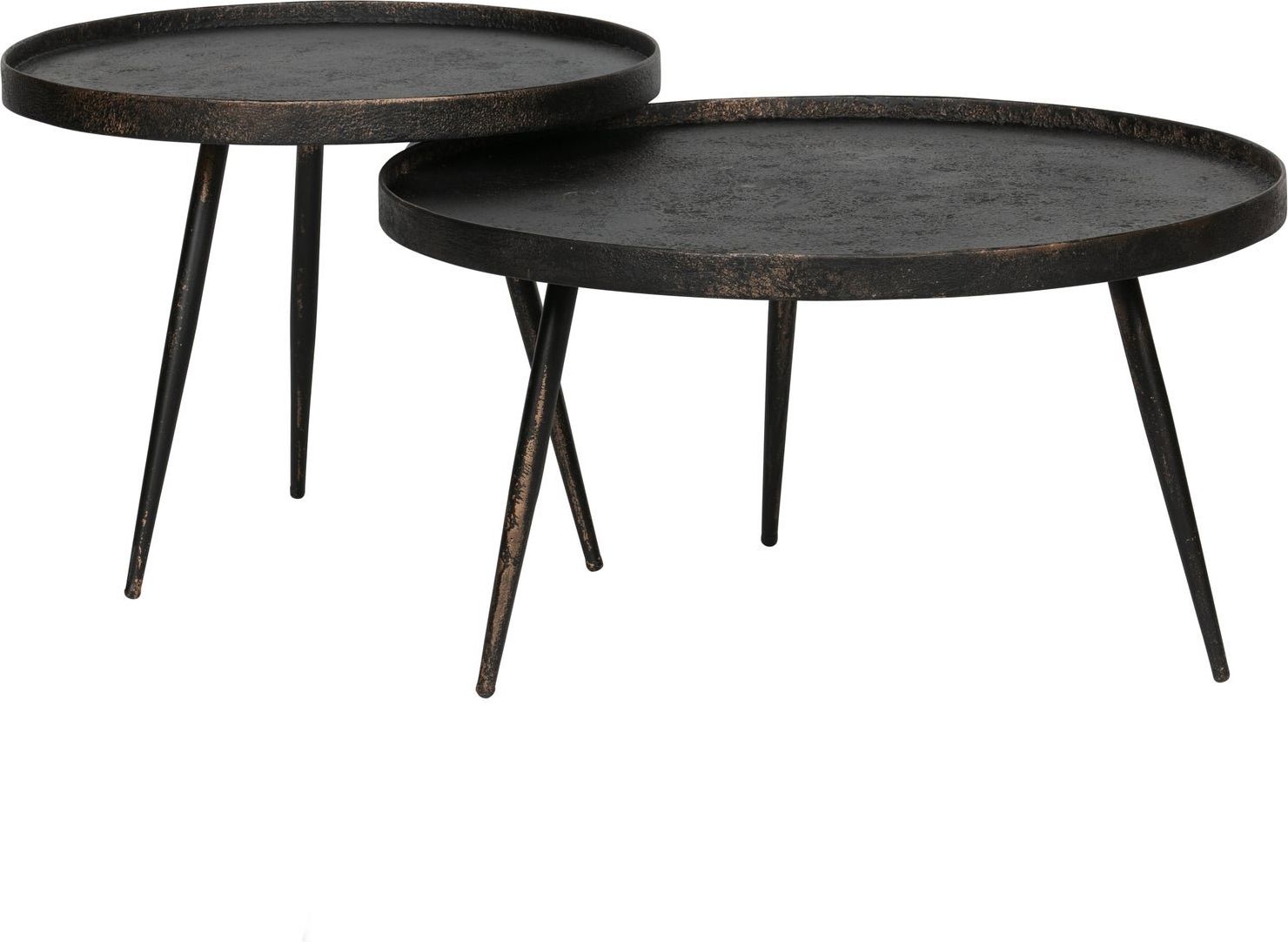 WOOOD Bounds Antique Gold Bijzettafel