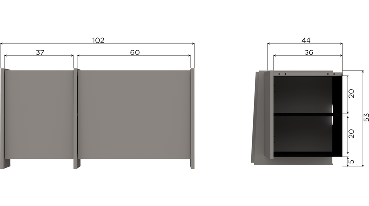 WOOOD Brock Tv-meubel