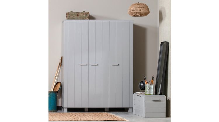 WOOOD Dennis 3-deurs Opbergkast