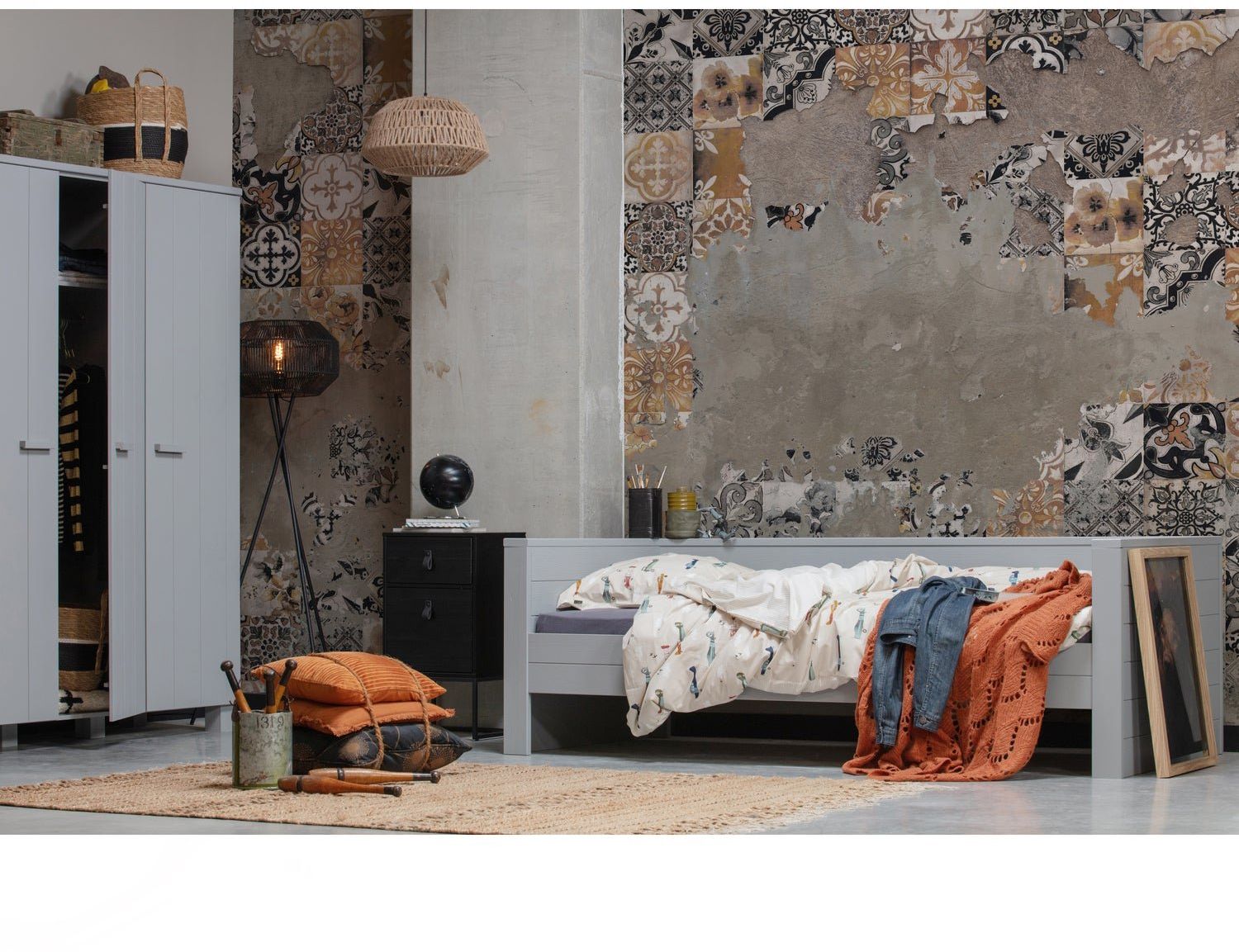 WOOOD Dennis 3-deurs Opbergkast