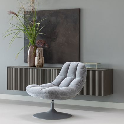 WOOOD Elvi Draaifauteuil