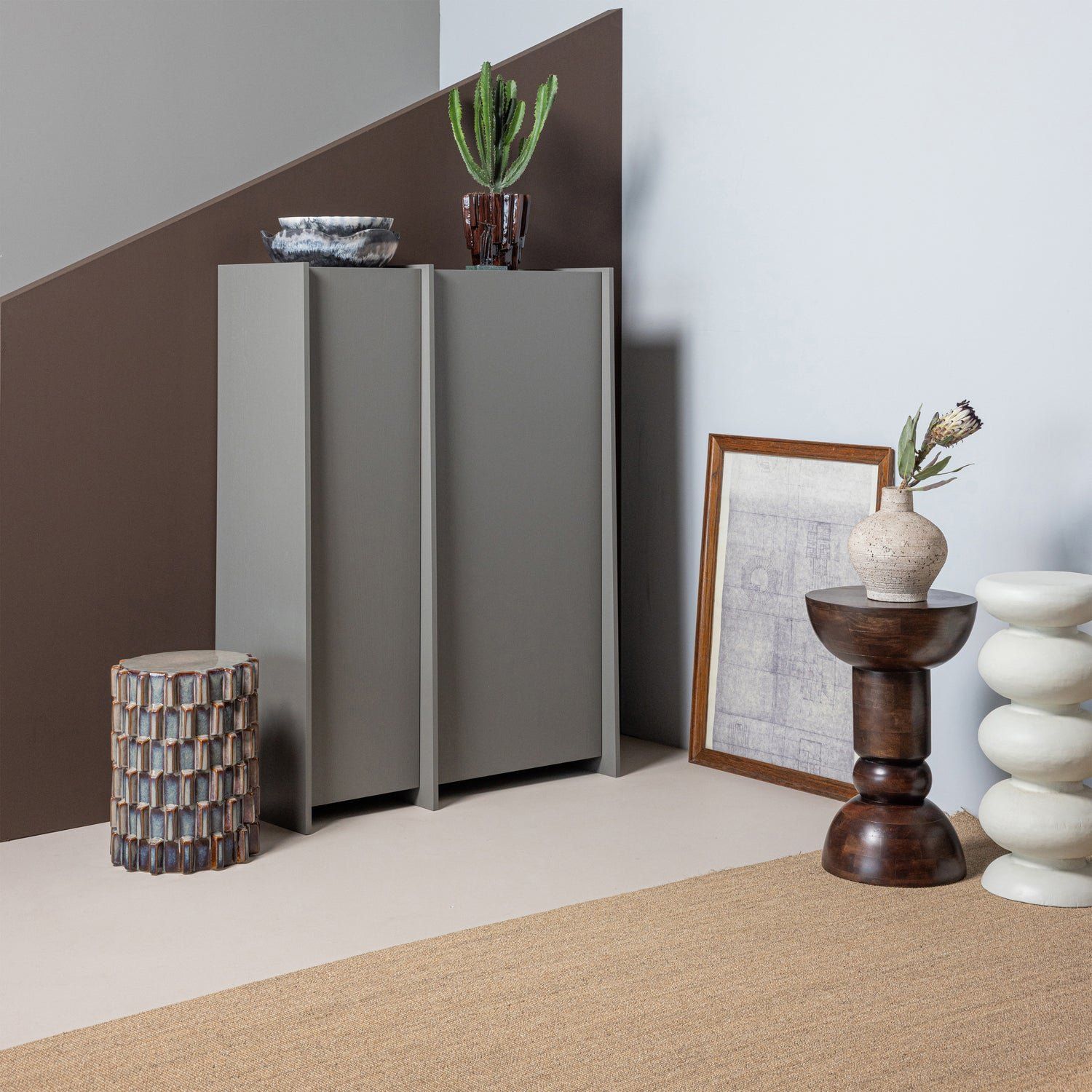 WOOOD Emel Bijzettafel