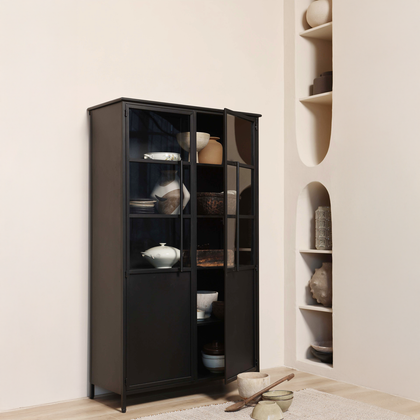 WOOOD Exhibit 2-deurs Vitrinekast
