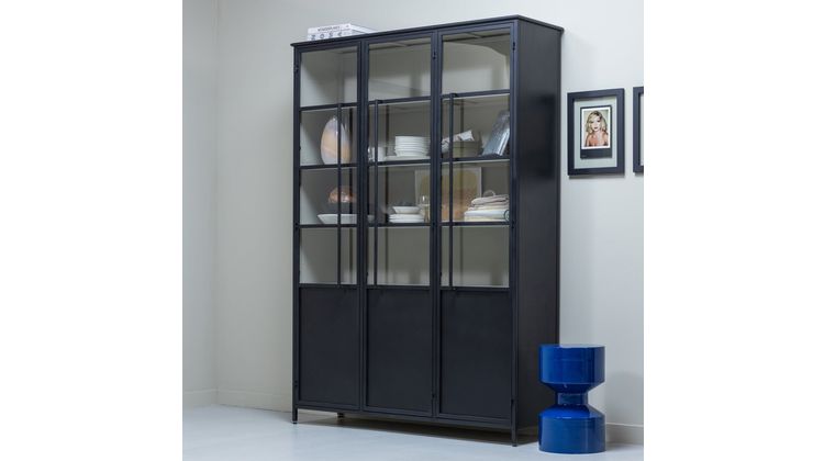 WOOOD Exhibit 3-deurs Vitrinekast