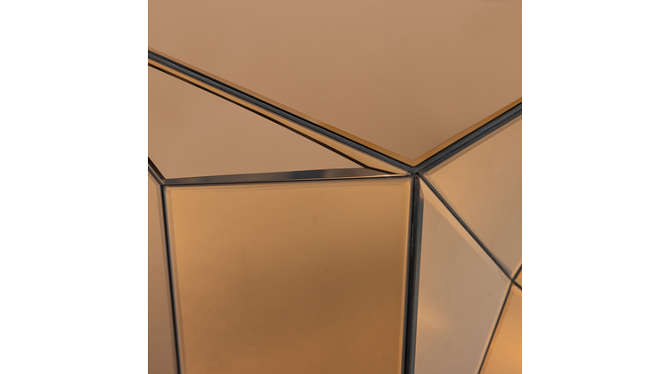 WOOOD Glintz Bijzettafel