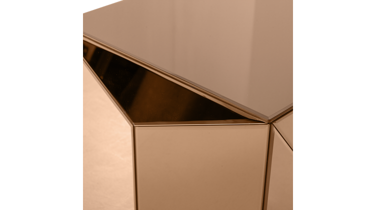 WOOOD Glintz Bijzettafel