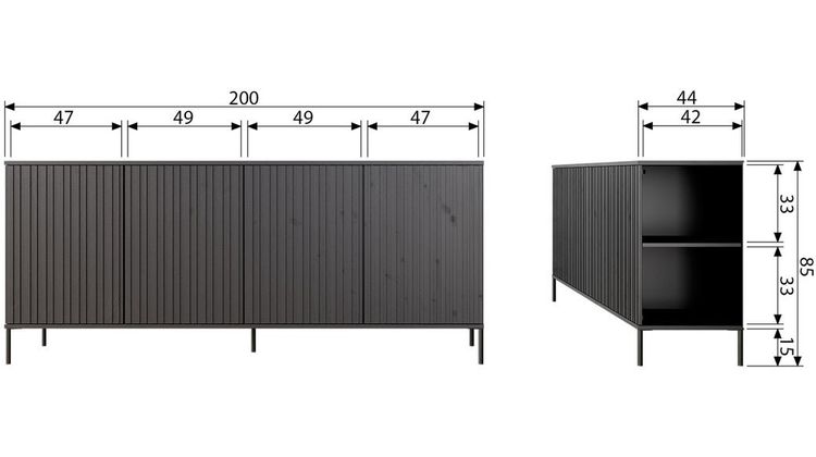 WOOOD Gravure Dressoir