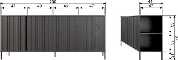 WOOOD Gravure Dressoir
