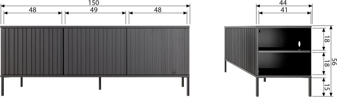 WOOOD Gravure Medium Tv-meubel